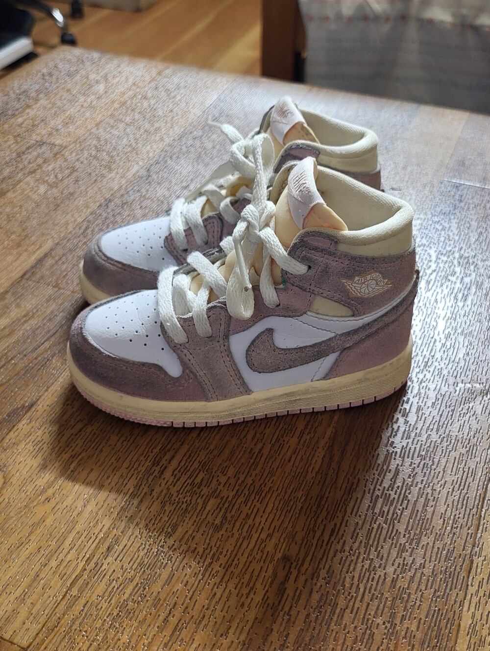 Nike Air Jordan 1 Retro High OG Athletic Shoes ‘Washed Pink’ FD2598 600 Size 7C